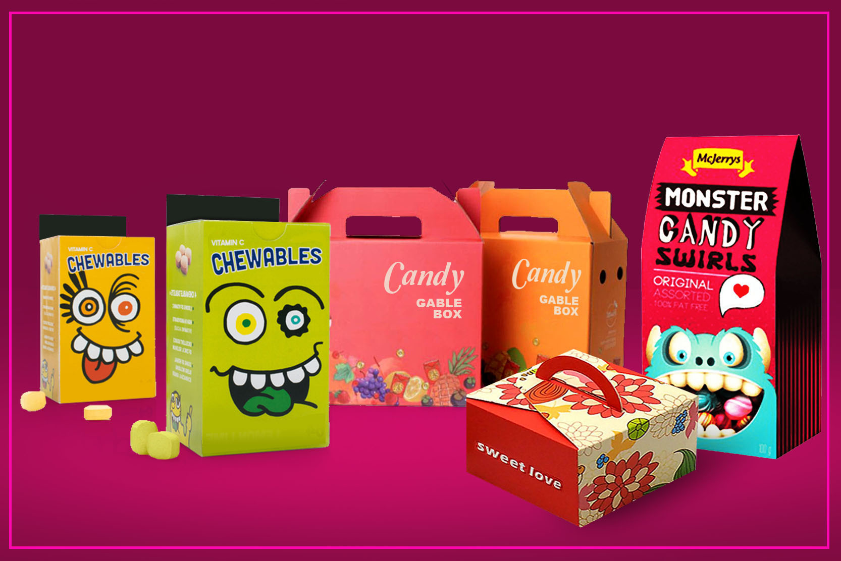 9 Types Of Candy Boxes To Take Along Creativeness