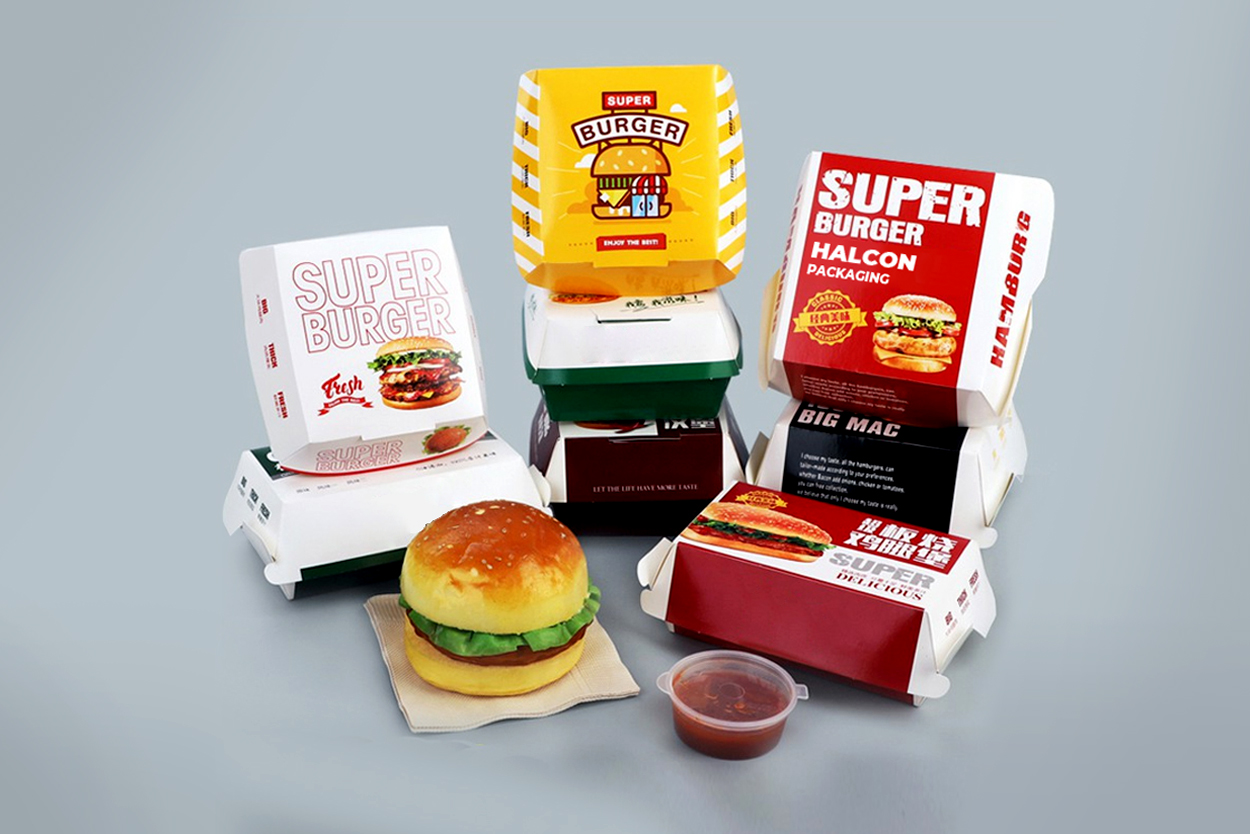 How The Custom Packaging Can Be An Ideal for Burgers?